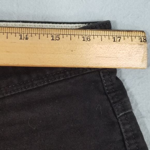 Enzo Denim jeans men's 34x32 regular fit straight Brown velour pants retro - Picture 6 of 15